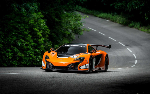 Nice looking car road trees free wallpaper - medium preview image