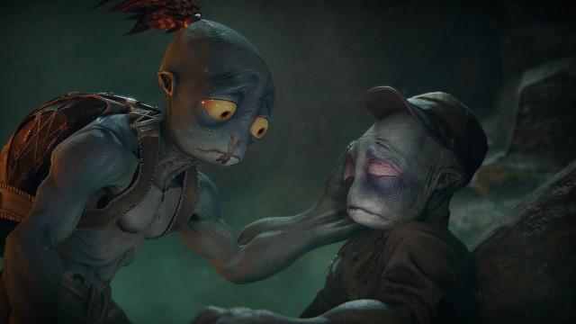 Dark cave demons two characters free wallpaper - medium preview image