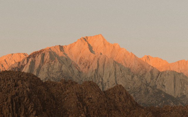 Plane mountain sunset foreground flare free wallpaper - medium preview image