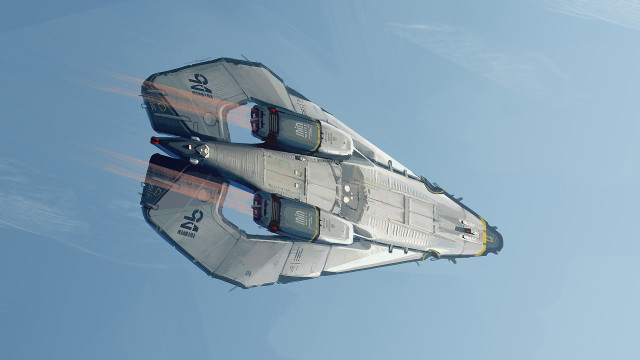 Jet cobra concept art blue free wallpaper - medium preview image