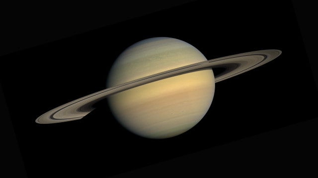 Saturn rings sun moon space free wallpaper - medium preview image