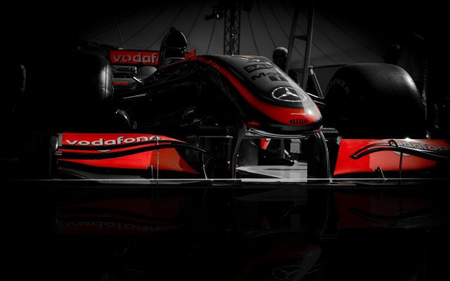 Red race car reflection photorealism free wallpaper - medium preview image