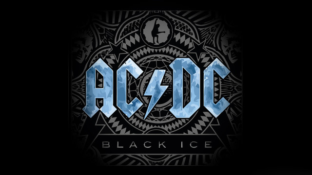 Black blue logo acdc circular free wallpaper - medium preview image