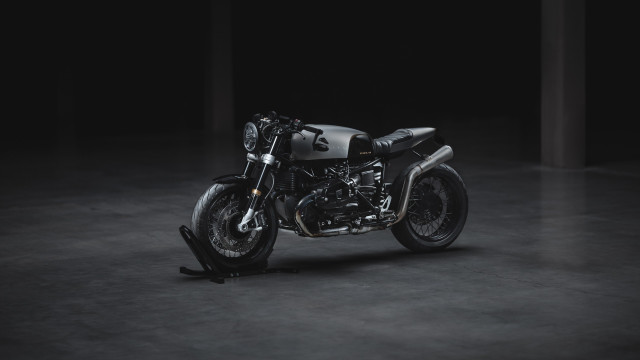 Motorcycle dark room black light free wallpaper - medium preview image