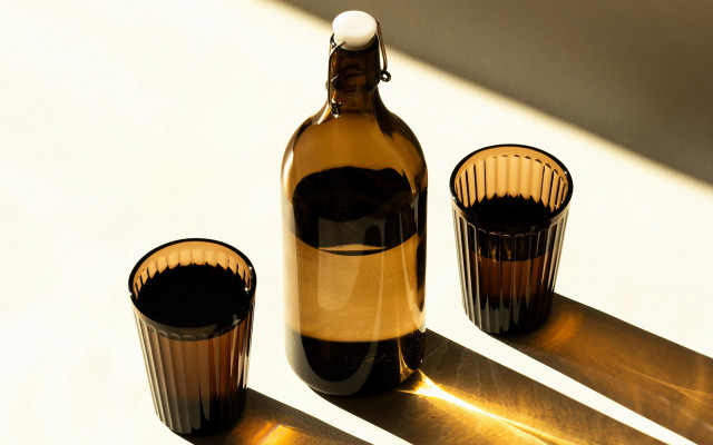 Wine bottle shot glasses still free wallpaper - medium preview image