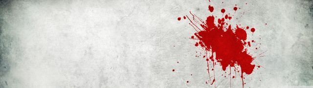 Red splatters minimalist blood violence free wallpaper - medium preview image