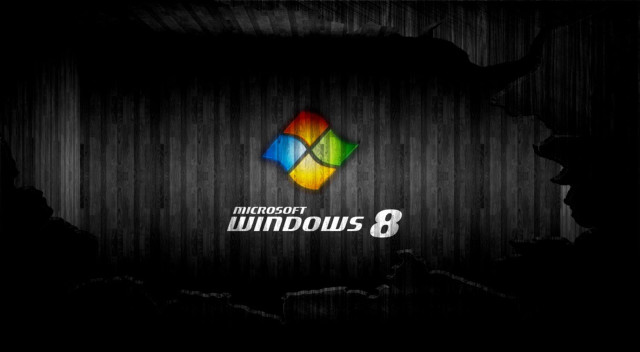 Black background colorful logo white free wallpaper - medium preview image
