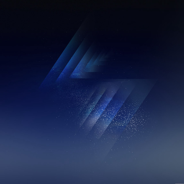 Blue background triangle stars sky free wallpaper - medium preview image