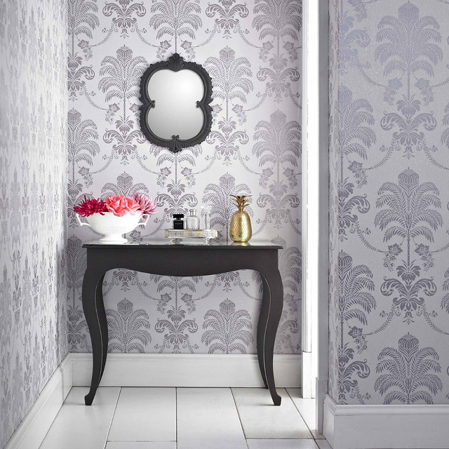 Mirror table wallpaper vase flowers free wallpaper - medium preview image