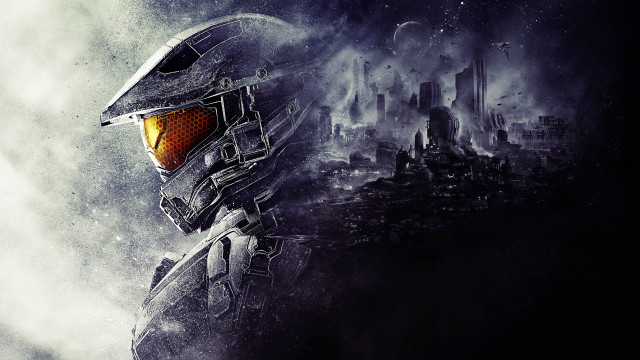 Man helmet city smoke fog #2 free wallpaper - medium preview image