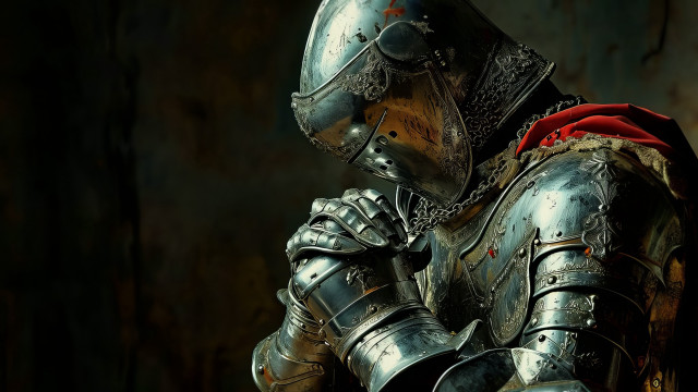 Medieval gothic armor man breastplate free wallpaper - medium preview image