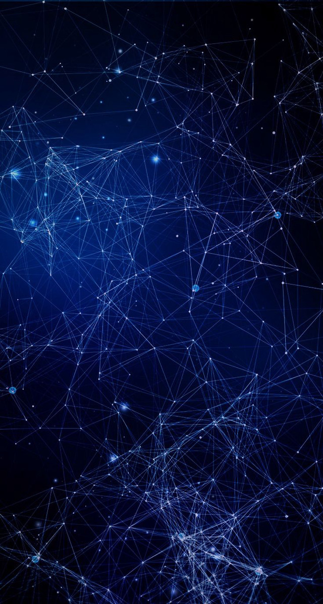 Blue background lines dots pattern #3 free wallpaper - medium preview image