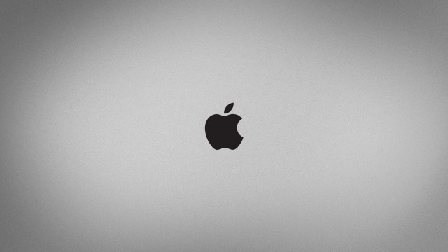 Apple logo laptop screen gray #2 free wallpaper - medium preview image
