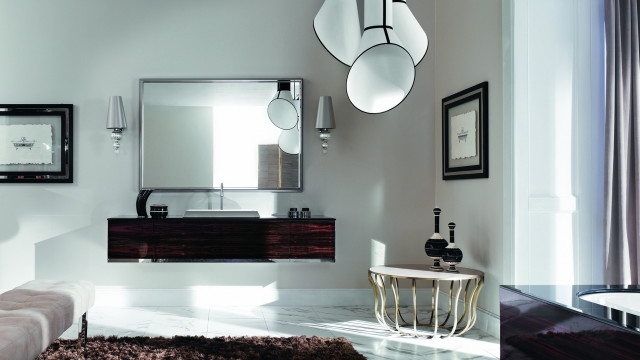 Bathroom mirror vanity stool rug free wallpaper - medium preview image