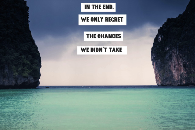 Beach quote in the end free wallpaper - medium preview image