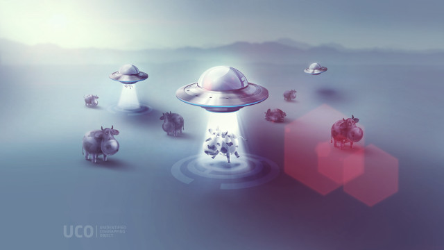 Animals ufo redlight storybook redshift free wallpaper - medium preview image