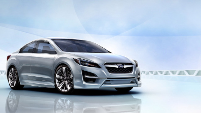 Silver car blue sky digital free wallpaper - medium preview image