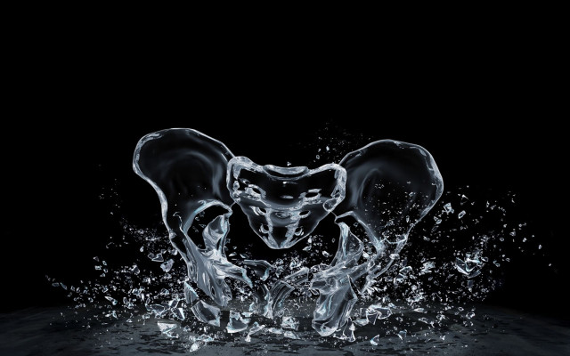 Water splash horse planet galaxy free wallpaper - medium preview image