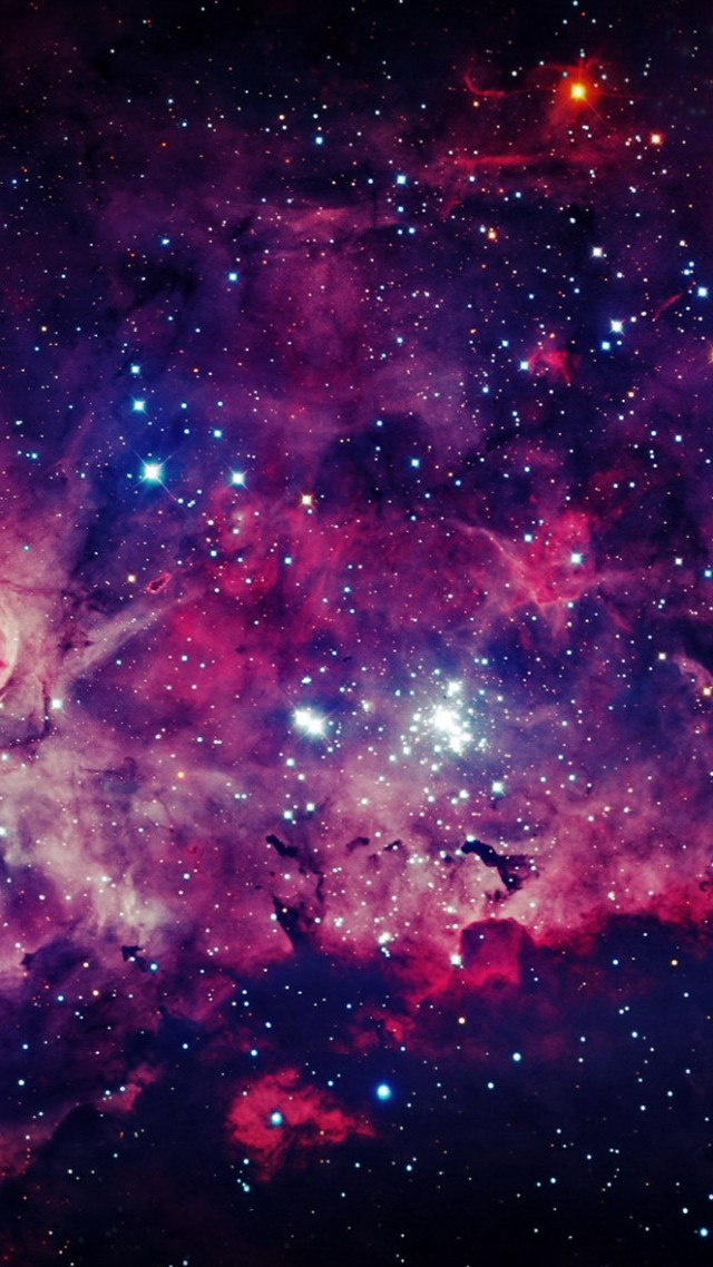 Large cluster stars purple background #2 free wallpaper - medium preview image