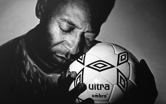 Man holding soccer ball sad #2 free wallpaper - medium preview image