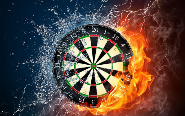Flamingo fire lightning water explosion free wallpaper - medium preview image