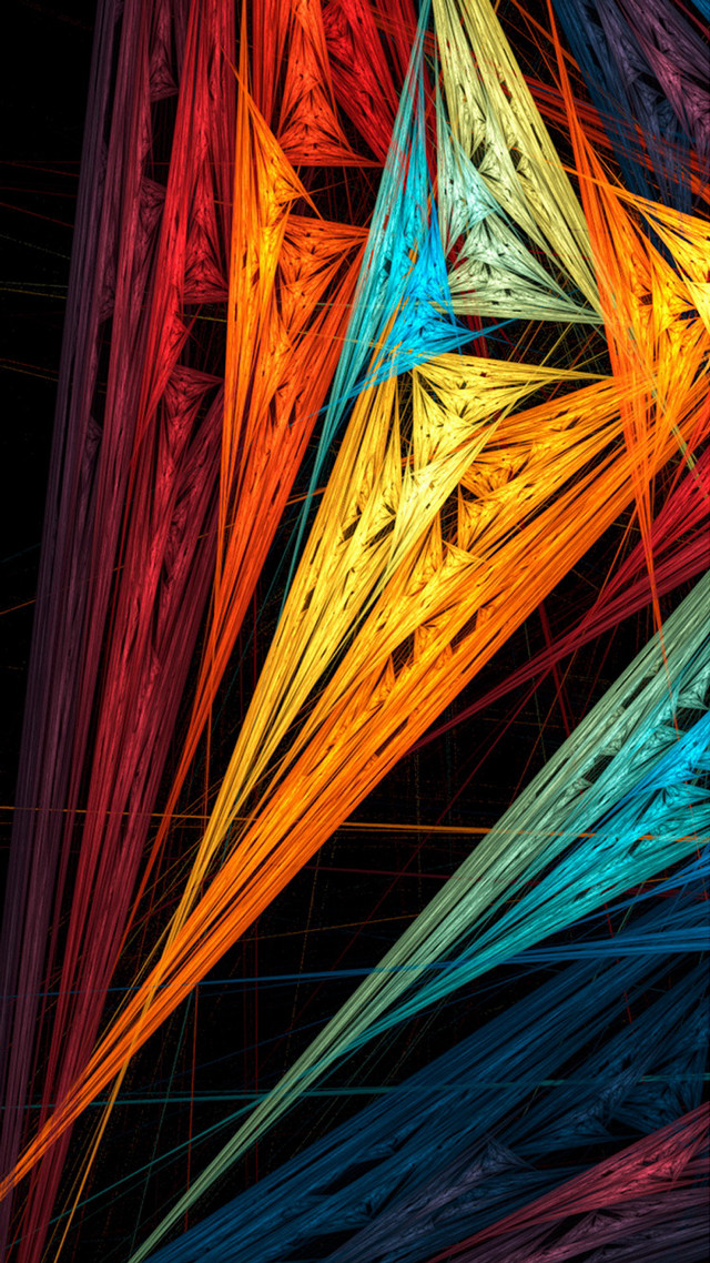Colorful abstract background starburst lines free wallpaper - medium preview image