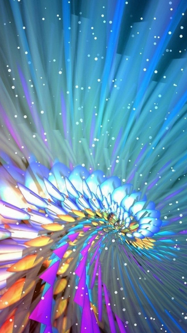 Colorful abstract background spiral design free wallpaper - medium preview image
