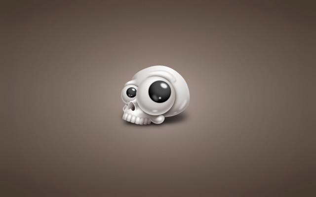 White skull black eye black free wallpaper - medium preview image