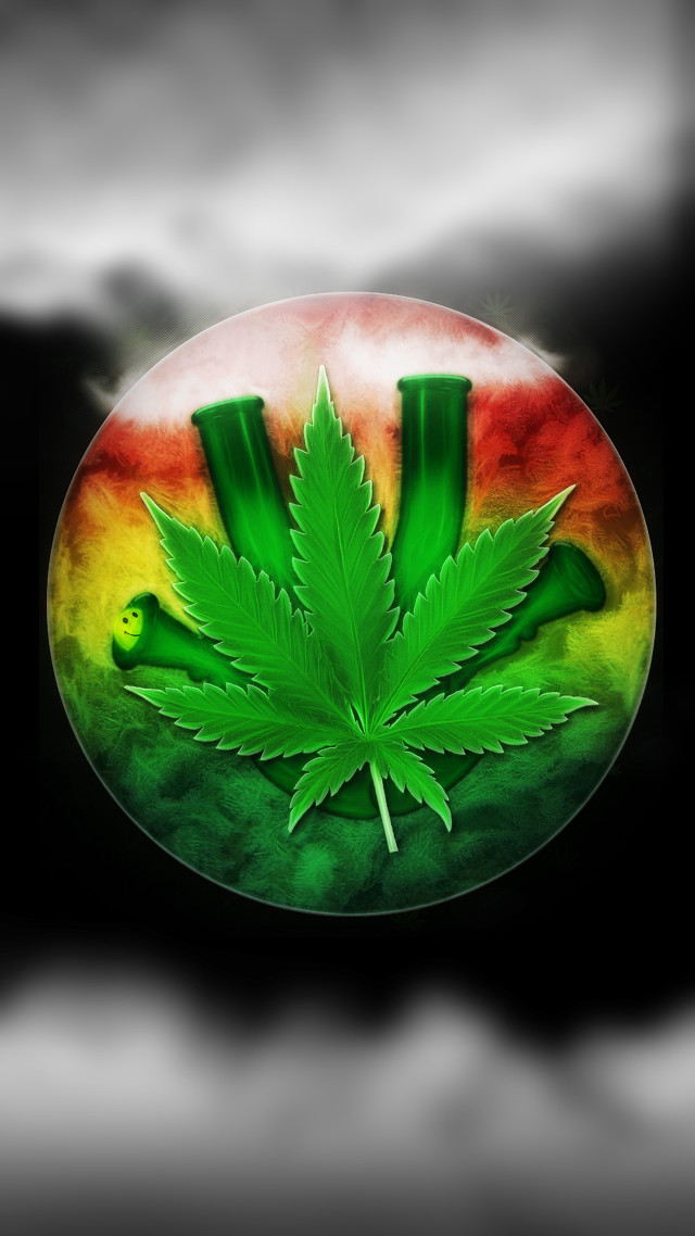 Leaf rainbow background clouds nature free wallpaper - medium preview image