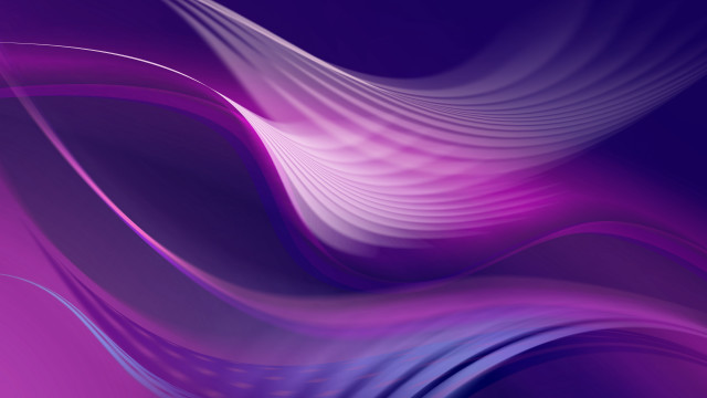 Purple blue abstract wavy curves #2 free wallpaper - medium preview image