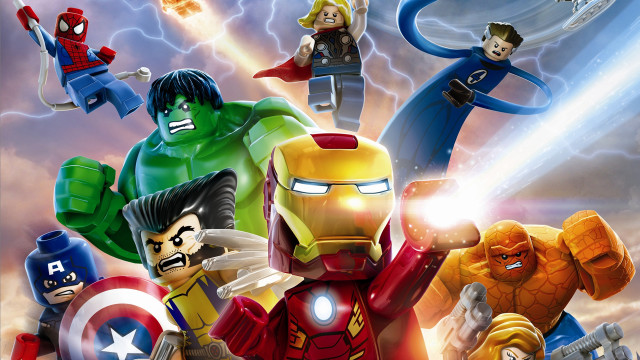Lego sky battle marvel mecha free wallpaper - medium preview image