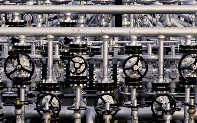 Pipes valves constructivism clock bridge free wallpaper - medium preview image