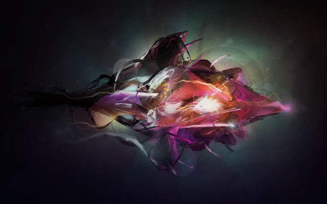 Woman glowing horns fire armor free wallpaper - medium preview image