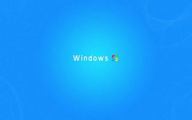 Blue background windows bauhaus minimalist free wallpaper - medium preview image