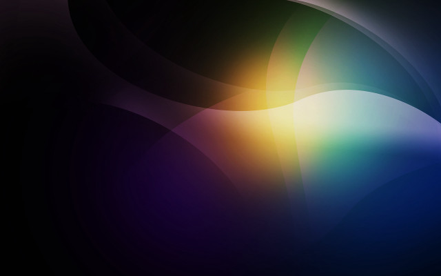 Black rainbow white circle abstract free wallpaper - medium preview image