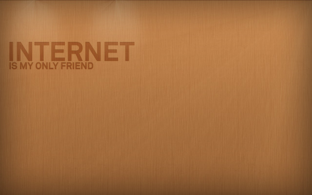 Brown wall internet message light free wallpaper - medium preview image
