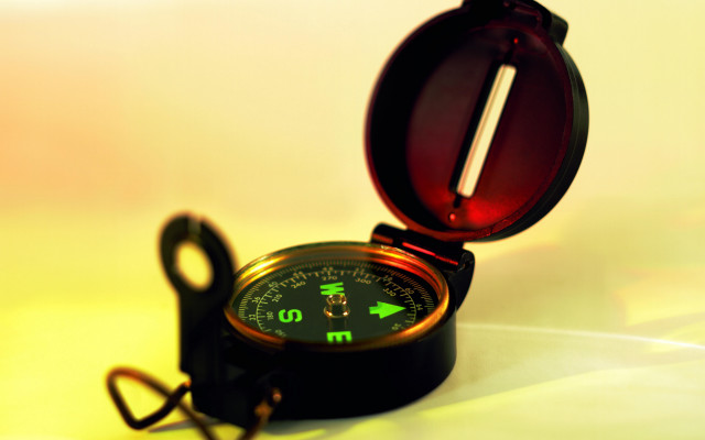 Compass red case yellow background free wallpaper - medium preview image