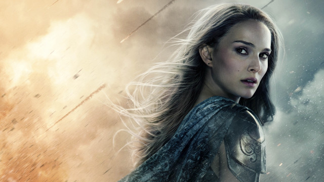 Warrior woman storm clouds lightning free wallpaper for desktop - medium preview image