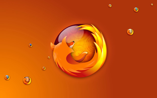 Firefox bubbles water fish gradient free wallpaper - medium preview image