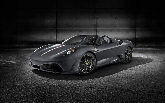 Grey sports car dark room #3 free wallpaper - medium preview image