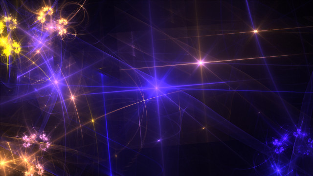Colorful abstract lights stars holography free wallpaper - medium preview image