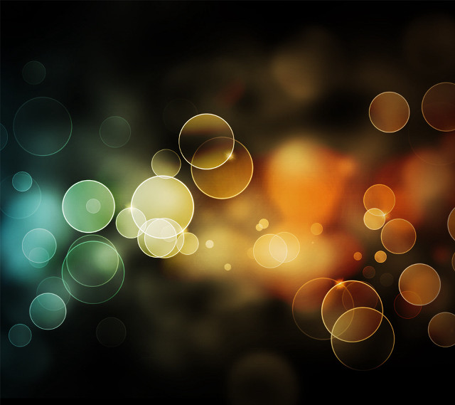 Blurry black background circles image free wallpaper - medium preview image