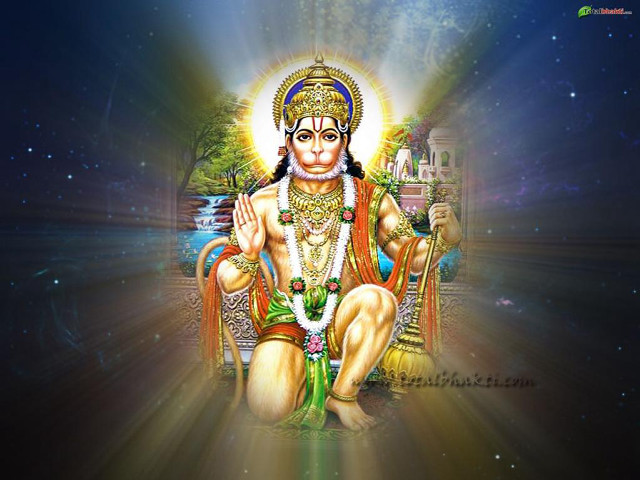 Divine god painting sitting light free wallpaper - medium preview image