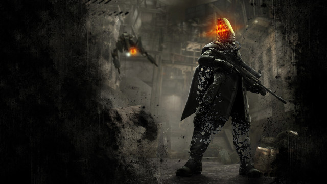 Glowing face ally hunter ember free wallpaper - medium preview image