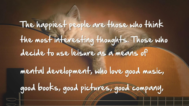 Kitten sleeping guitar quote interesting free wallpaper - medium preview image