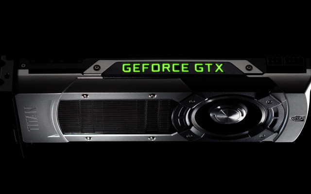 Geforce gtx green display raytraced free wallpaper - medium preview image