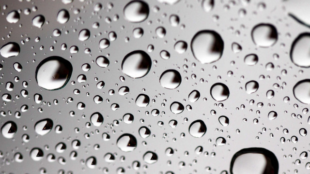 Water droplets glass closeup macro free wallpaper - medium preview image