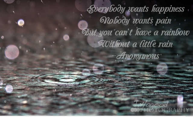 Raindrop quote image design free wallpaper - medium preview image