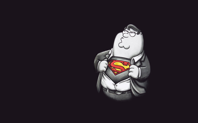Cartoon superman symbol heroic superflat free wallpaper - medium preview image