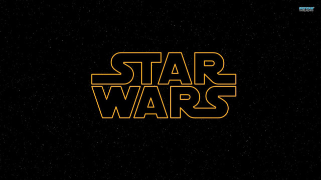Star wars logo black background #6 free wallpaper - medium preview image